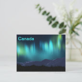Aurora Borealis Briefkaart (Staand voorkant)
