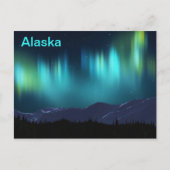 Aurora Borealis Briefkaart (Voorkant)