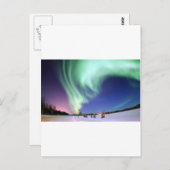 Aurora Borealis Briefkaart (Voorkant / Achterkant)