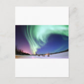 Aurora Borealis Briefkaart (Voorkant)