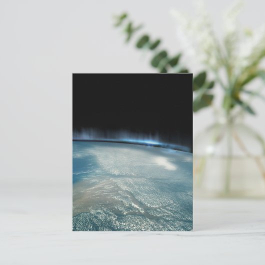 Aurora Borealis Briefkaart (Staand voorkant)