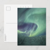 Aurora Borealis Briefkaart (Voorkant / Achterkant)