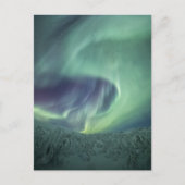 Aurora Borealis Briefkaart (Voorkant)
