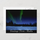 Aurora borealis-Briefkaart Briefkaart (Voorkant / Achterkant)