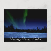 Aurora borealis-Briefkaart Briefkaart (Voorkant)