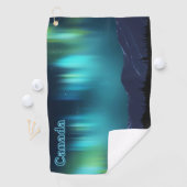 Aurora Borealis - Canada Golfhanddoek (Insitu)