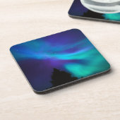 Aurora Borealis | Canada Ontario Sudbury Bier Onderzetter (Linkerzijde)