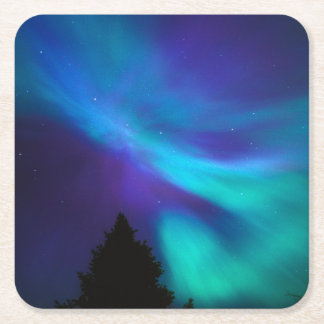 Aurora Borealis | Canada Ontario Sudbury Kartonnen Onderzetters