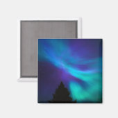 Aurora Borealis | Canada Ontario Sudbury Magneet (Voorkant / Achterkant)