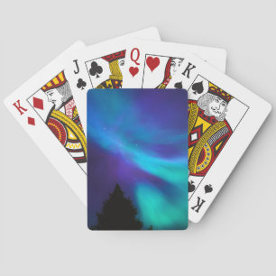 Aurora Borealis Canada Ontario Sudbury Pokerkaarten