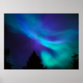 Aurora Borealis | Canada Ontario Sudbury Poster (Voorkant)
