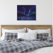 AURORA BOREALIS CANVAS AFDRUK (Insitu (Slaapkamer))