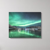Aurora Borealis Canvas Afdruk (Voorkant)