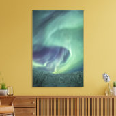 Aurora Borealis Canvas Afdruk (Insitu (Woonkamer))