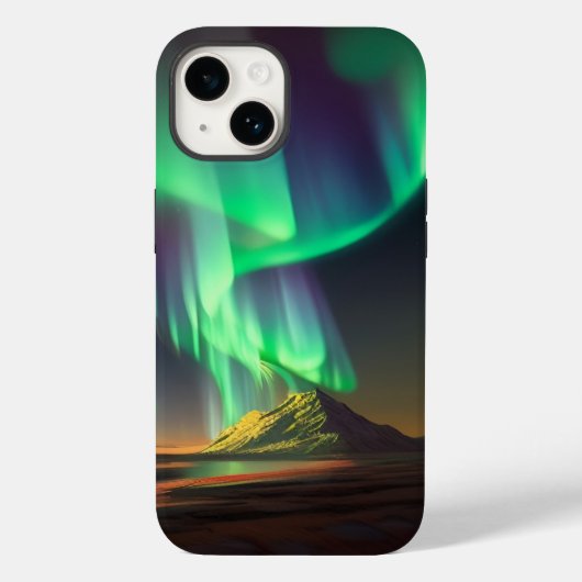 Aurora borealis Case-Mate iPhone case (Achterkant)