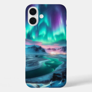 Aurora Borealis iPhone 16 Plus Hoesje