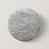 Aurora Borealis Crystals Afbeelding Ronde Button 5,7 Cm (Voorkant)