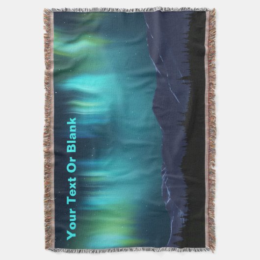 Aurora Borealis Deken (Voorkant Verticaal)