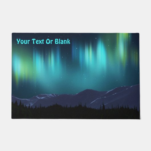 Aurora Borealis Deurmat (Voorkant)