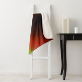 Aurora Borealis en bomen Sherpa Deken (In situ)