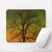 Aurora Borealis en Cottonwood Tree Muismat (Met muis)