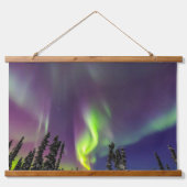 Aurora Borealis | Fairbanks, Alaska Hangend Wandkleed (Voorkant)
