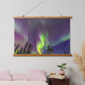 Aurora Borealis | Fairbanks, Alaska Hangend Wandkleed (Slaapkamer)