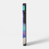 Aurora Borealis Fantasy Rainbow Glitter Eenhoorn iPhone Hoesje (Linkerkant)