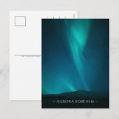 Aurora Borealis Feestdagenkaart (Voorkant / Achterkant)
