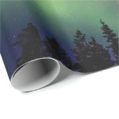 Aurora borealis, Finse Lapland Cadeaupapier (Rol Hoek)