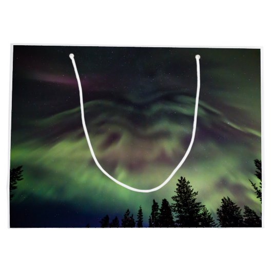 Aurora borealis, Finse Lapland Large Cadeautasje (Achterkant)