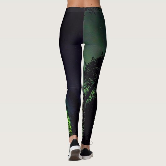 Aurora borealis, Finse Lapland Leggings (Achterkant)