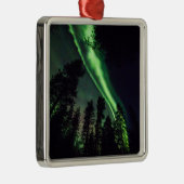 Aurora borealis, Finse Lapland Metalen Ornament (Rechts)