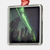 Aurora borealis, Finse Lapland Metalen Ornament (Links)