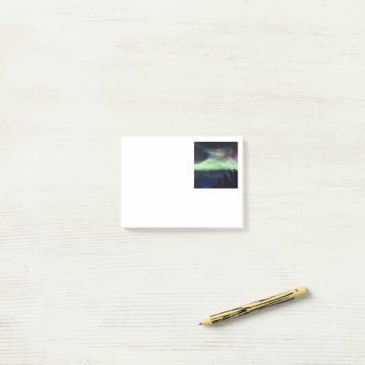 Aurora borealis, Finse Lapland Post-it® Notes (Op bureau)