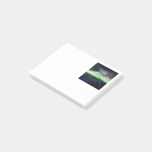 Aurora borealis, Finse Lapland Post-it® Notes (Schuin)