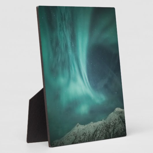 Aurora Borealis Fotoplaat (Zijkant)