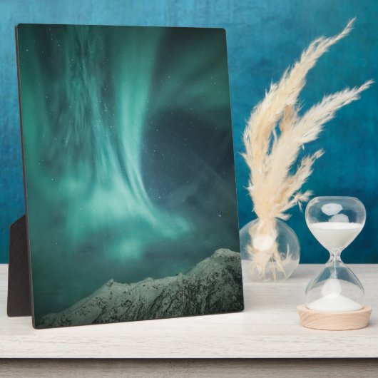 Aurora Borealis Fotoplaat (Zijkant)