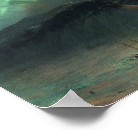 Aurora Borealis Frederic Edwin Church Poster (Hoek)