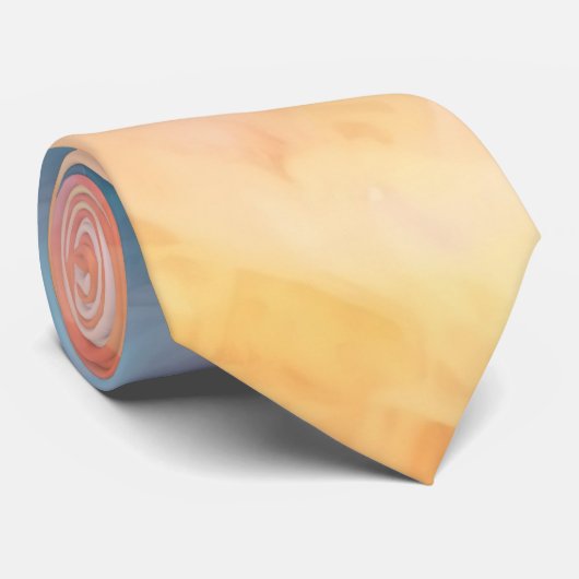 Aurora Borealis geïnspireerd Stropdas (Opgerold)