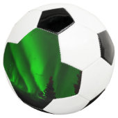 aurora-borealis groen voetbal (Drie kwart)