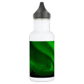 aurora-borealis groen waterfles (Links)