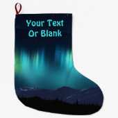 Aurora Borealis Grote Kerstsok (Voorkant)