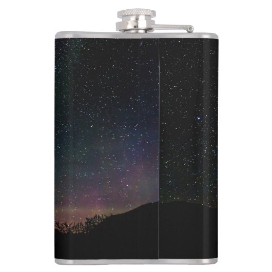 Aurora Borealis Heupfles (Achterkant)