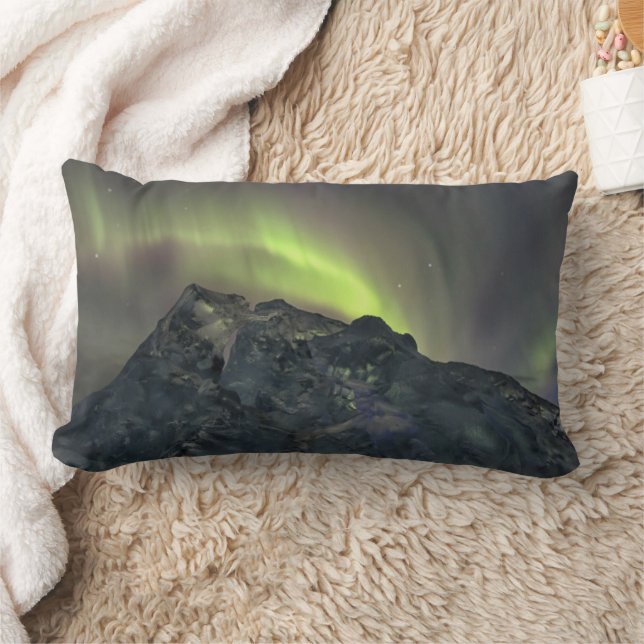 Aurora Borealis | IJsberg Jokulsarlon IJsland Kussen (Deken)