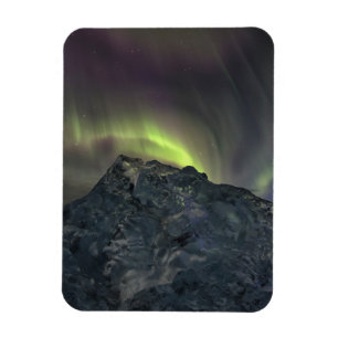 Aurora Borealis   IJsberg Jokulsarlon IJsland Magneet