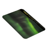 Aurora borealis in de hemel rechthoek magneet (Rechterzijde)