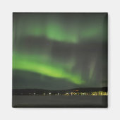 Aurora borealis in de sky magneet (Voorkant)