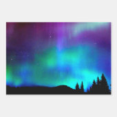 Aurora borealis inpakpapier vel (Voorkant 3)