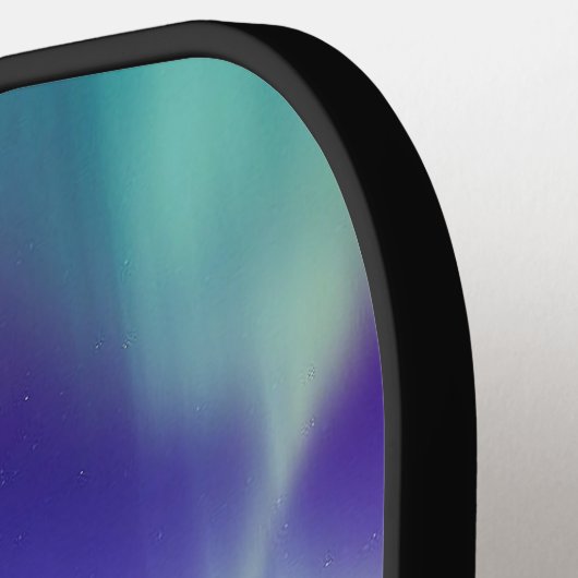 Aurora Borealis Iridescent Twilight Pickleball Paddle (Links Detail)